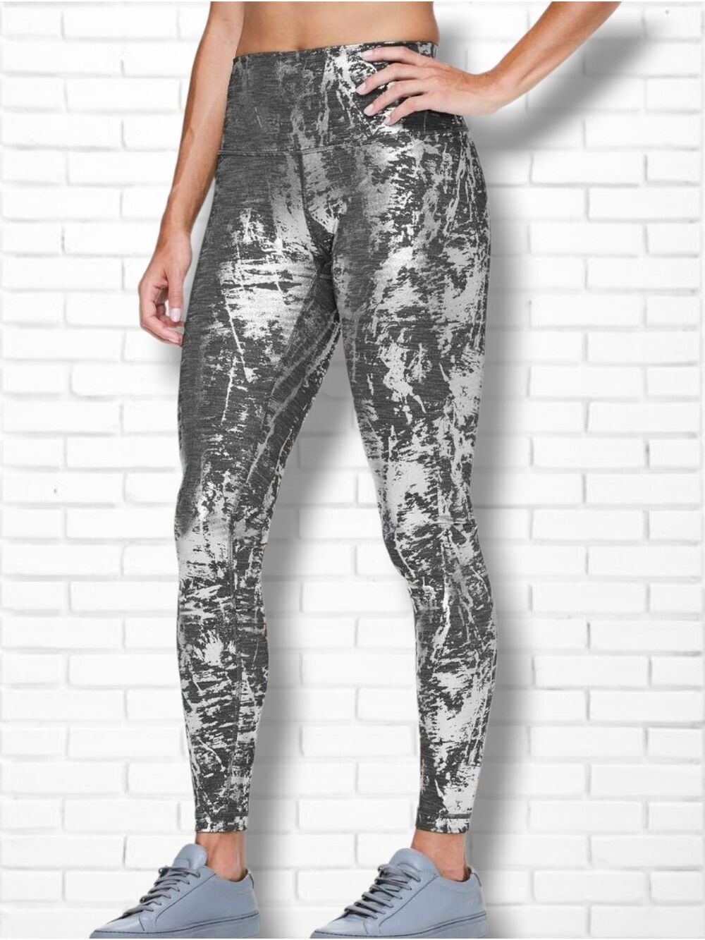 Lululemon Wunder Under Hi-Rise Tight *Brindle Foil 28" Size 4